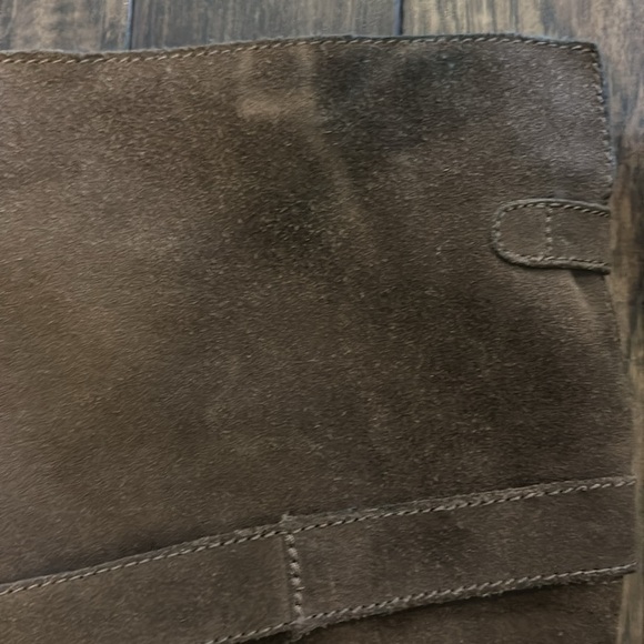 Colin Stuart Brown Suede Knee High Boots Size 6 1/2 - Picture 11 of 12